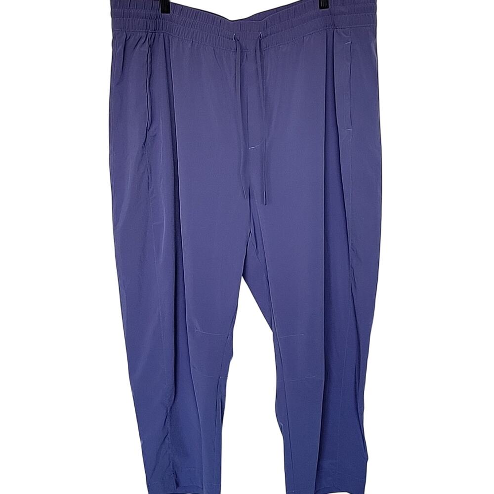 Athleta Arrival Straight Leg Ankle Pants in Dark Adonis Blue, 22